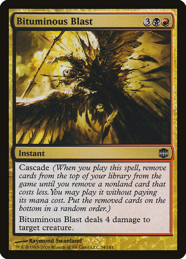 Bituminous Blast [Alara Reborn] - Magic: The Gathering