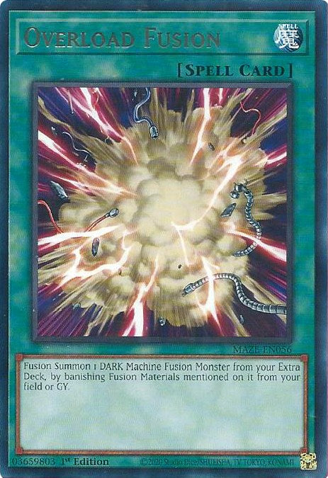 Overload Fusion [MAZE-EN056] Rare - Yu-Gi-Oh!