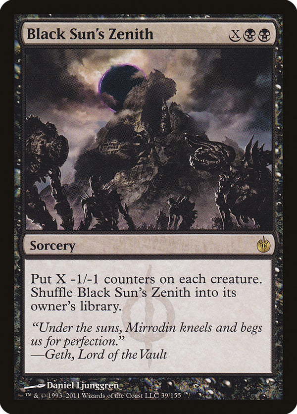 Black Sun's Zenith [Mirrodin Besieged] - Magic: The Gathering