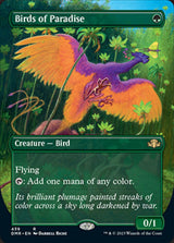 Birds of Paradise (Borderless Alternate Art) [Dominaria Remastered] - Magic: The Gathering