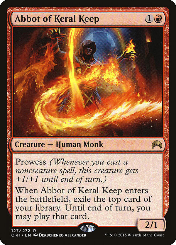 Abbot of Keral Keep [Magic Origins] - Magic: The Gathering