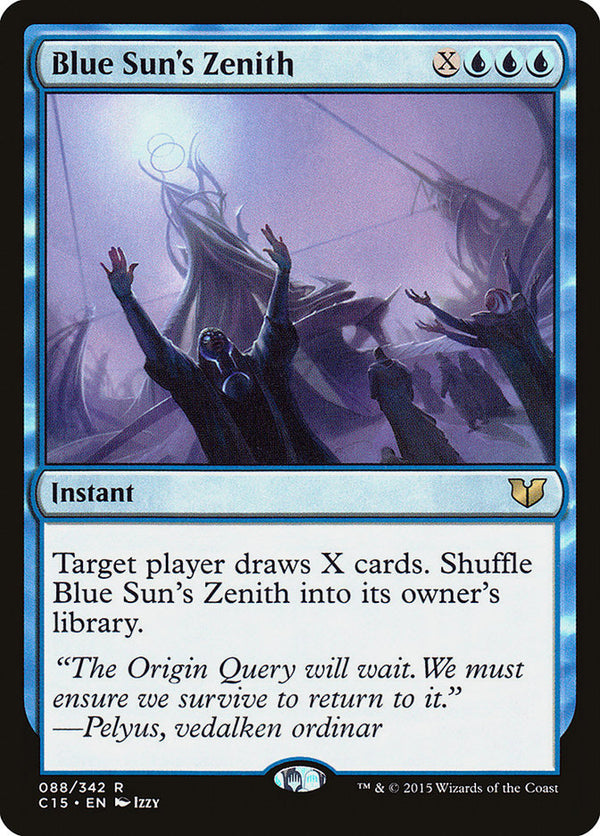 Blue Sun's Zenith [Commander 2015] - Magic: The Gathering