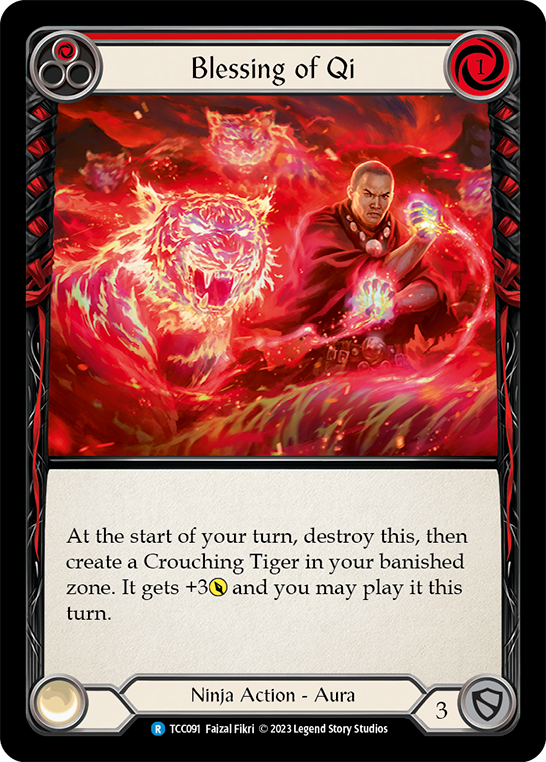 Blessing of Qi (Red) [TCC091] (Round the Table: TCC x LSS) - Flesh And Blood