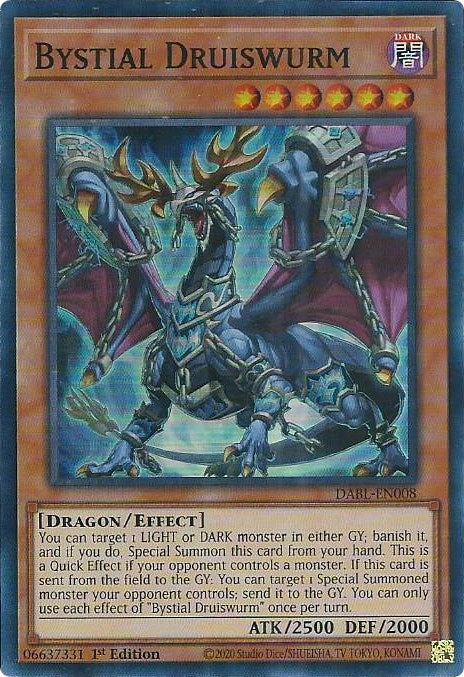 Bystial Druiswurm [DABL-EN008] Super Rare - Yu-Gi-Oh!