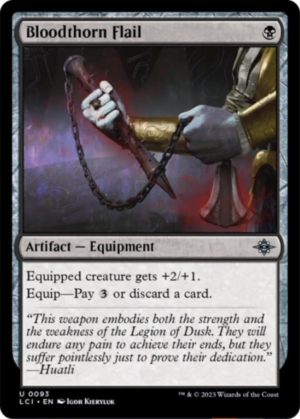 Bloodthorn Flail [The Lost Caverns of Ixalan] - Magic: The Gathering