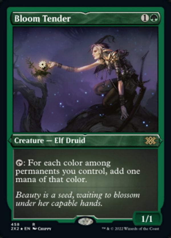 Bloom Tender (Foil Etched) [Double Masters 2022] - Magic: The Gathering