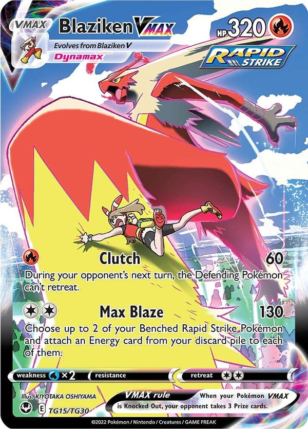 Blaziken VMAX (TG15/TG30) [Sword & Shield: Silver Tempest] - Pokémon