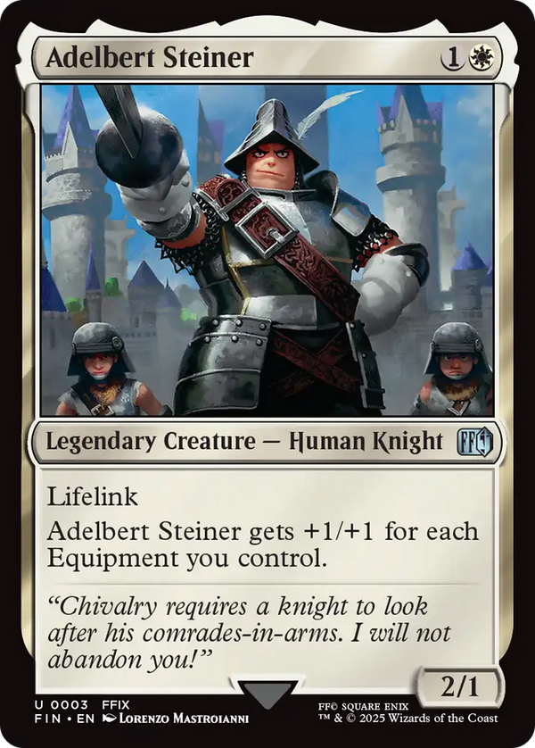 Adelbert Steiner [FINAL FANTASY] - Magic: The Gathering