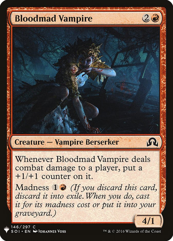 Bloodmad Vampire [Mystery Booster] - Magic: The Gathering