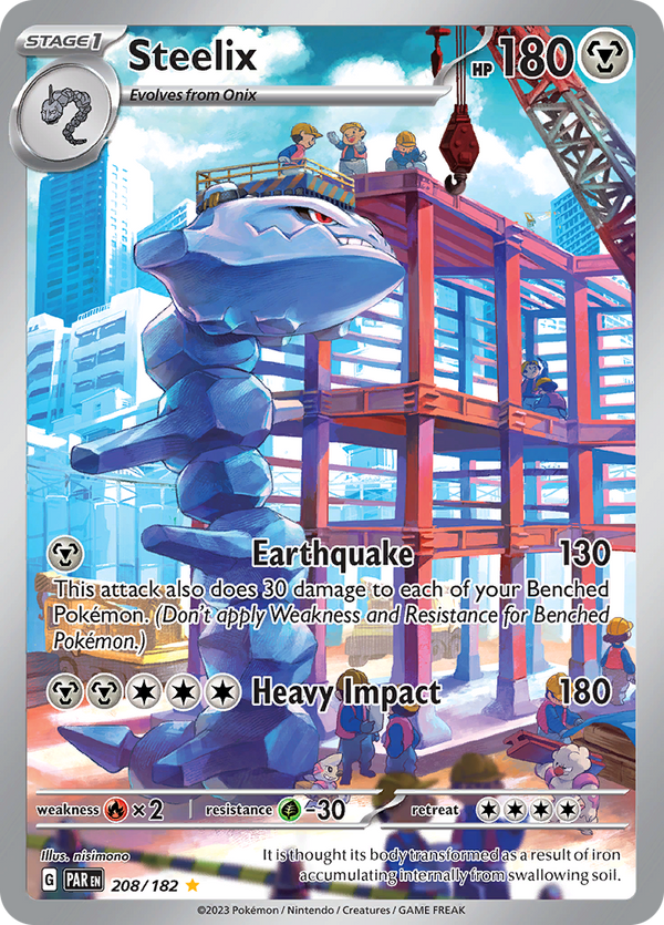 Steelix (208/182) [Scarlet & Violet: Paradox Rift] - Pokémon