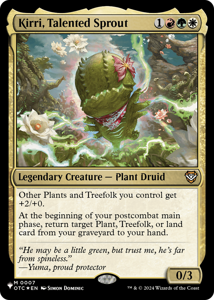 Kirri, Talented Sprout (OTC) [The List]