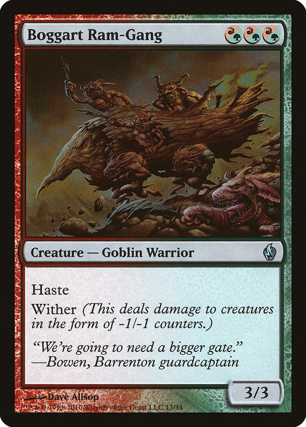 Boggart Ram-Gang [Premium Deck Series: Fire and Lightning] - Magic: The Gathering