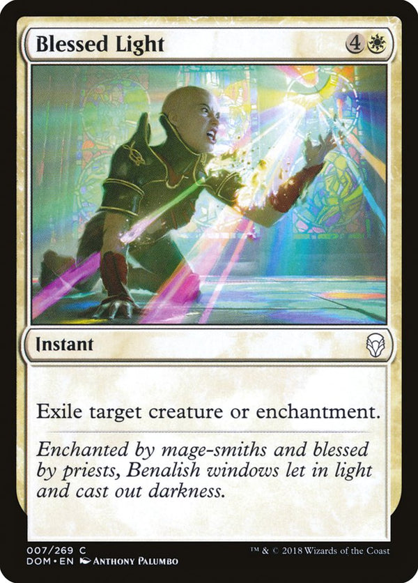 Blessed Light [Dominaria] - Magic: The Gathering