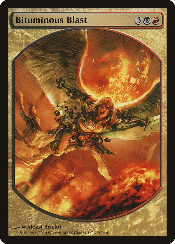 Bituminous Blast [Magic Player Rewards 2010] - Magic: The Gathering