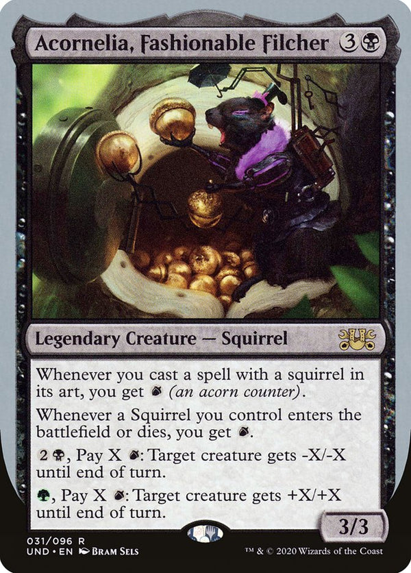 Acornelia, Fashionable Filcher [Unsanctioned] - Magic: The Gathering