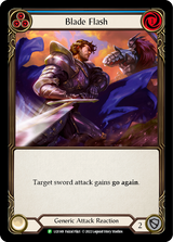 Blade Flash (Blue) [LGS149] (Promo)  Rainbow Foil - Flesh And Blood