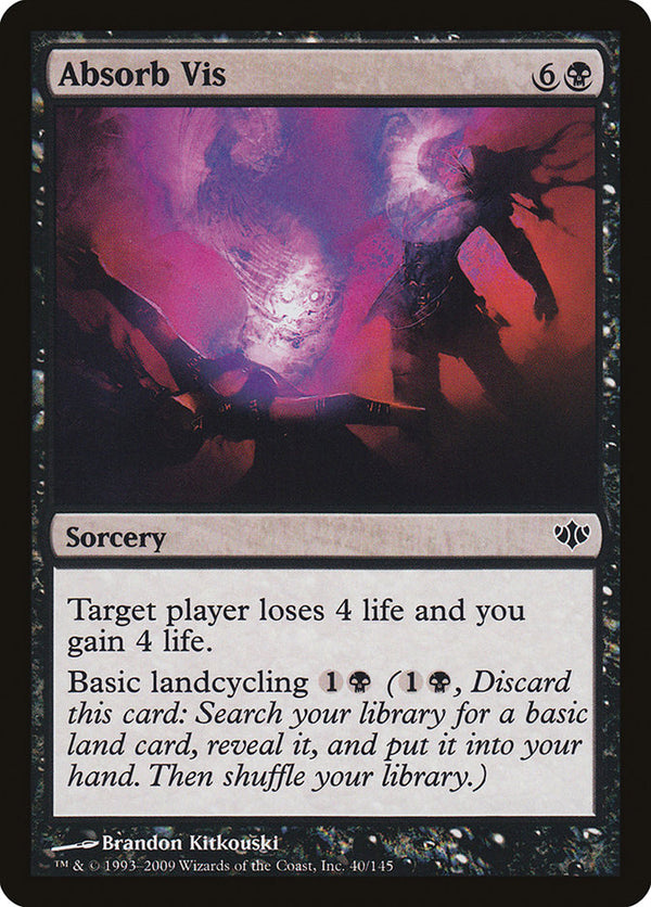 Absorb Vis [Conflux] - Magic: The Gathering