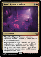 Blood Spatter Analysis [Murders at Karlov Manor] - Magic: The Gathering