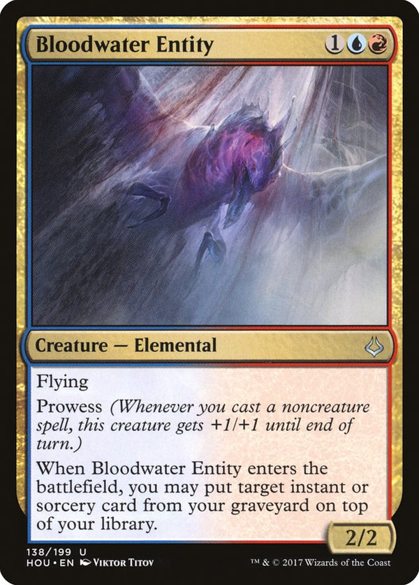 Bloodwater Entity [Hour of Devastation] - Magic: The Gathering