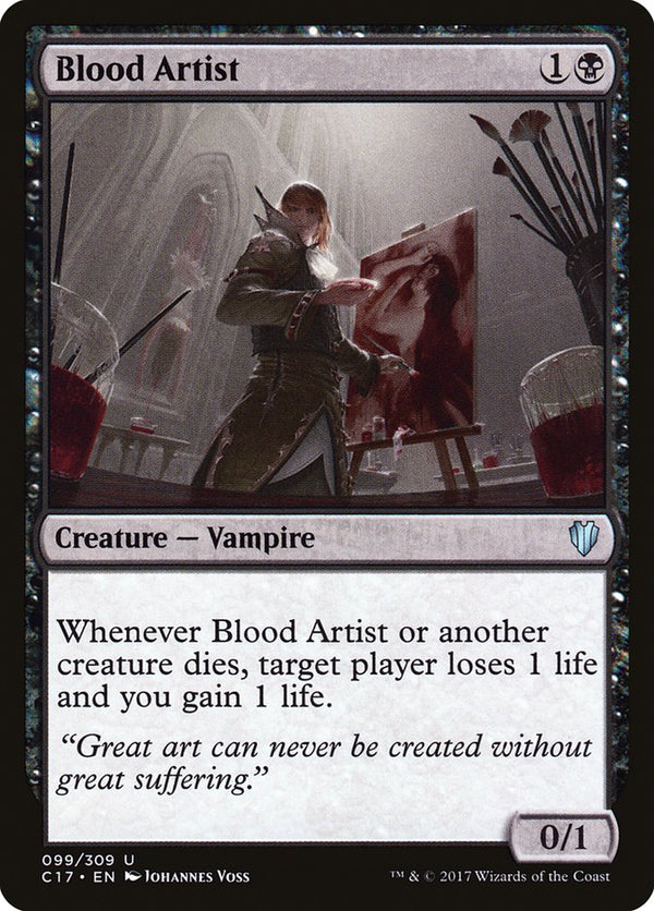 Blood Artist [Commander 2017] - Magic: The Gathering