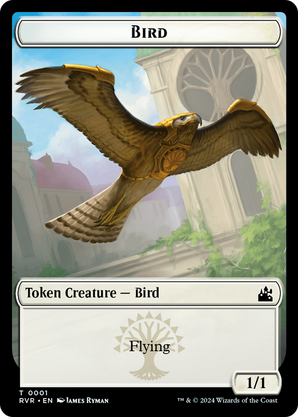 Bird Token [Ravnica Remastered Tokens] - Magic: The Gathering