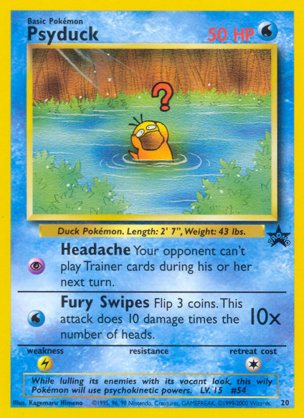 Psyduck (20) [Wizards of the Coast: Black Star Promos] - Pokémon