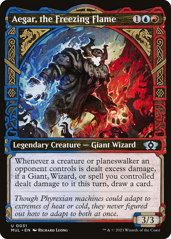 Aegar, the Freezing Flame [Multiverse Legends] - Magic: The Gathering