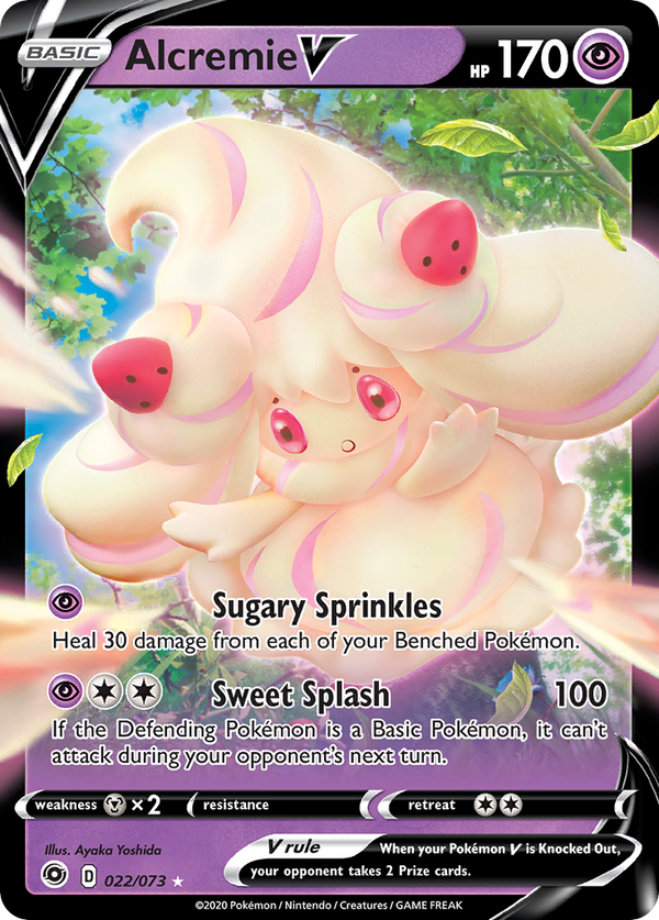 Alcremie V (022/073) [Sword & Shield: Champion's Path] - Pokémon