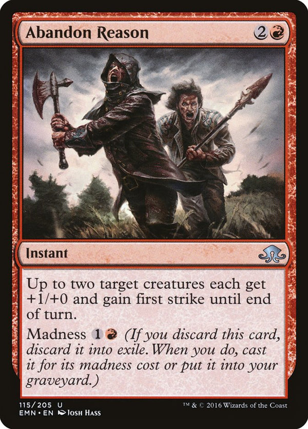 Abandon Reason [Eldritch Moon] - Magic: The Gathering