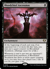 Bloodchief Ascension [Commander Masters] - Magic: The Gathering