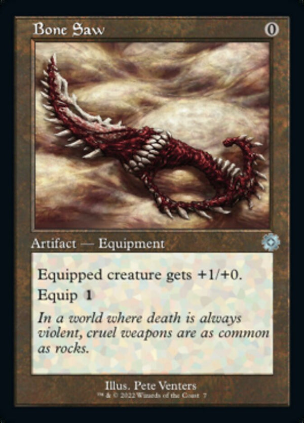 Bone Saw (Retro) [The Brothers' War Retro Artifacts] - Magic: The Gathering