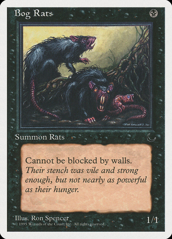 Bog Rats [Chronicles] - Magic: The Gathering