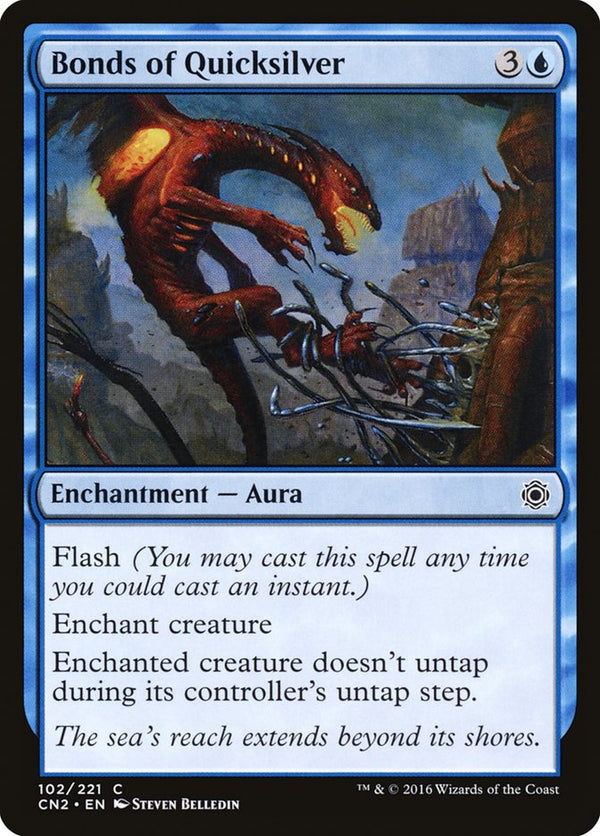 Bonds of Quicksilver [Conspiracy: Take the Crown] - Magic: The Gathering