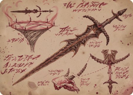 Blackblade Reforged Art Card [The Brothers' War Art Series] - Magic: The Gathering