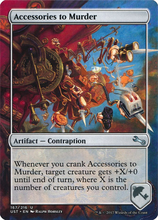 Accessories to Murder [Unstable] - Magic: The Gathering