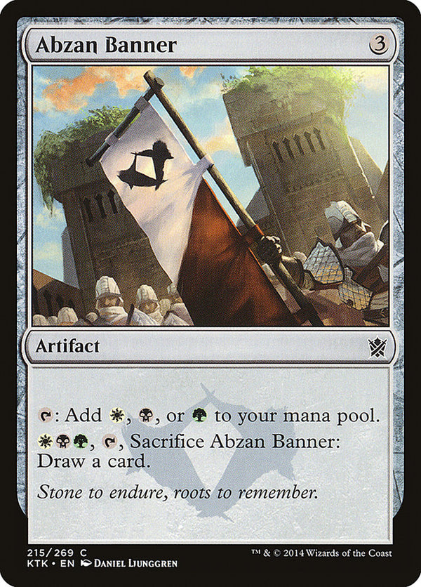 Abzan Banner [Khans of Tarkir] - Magic: The Gathering