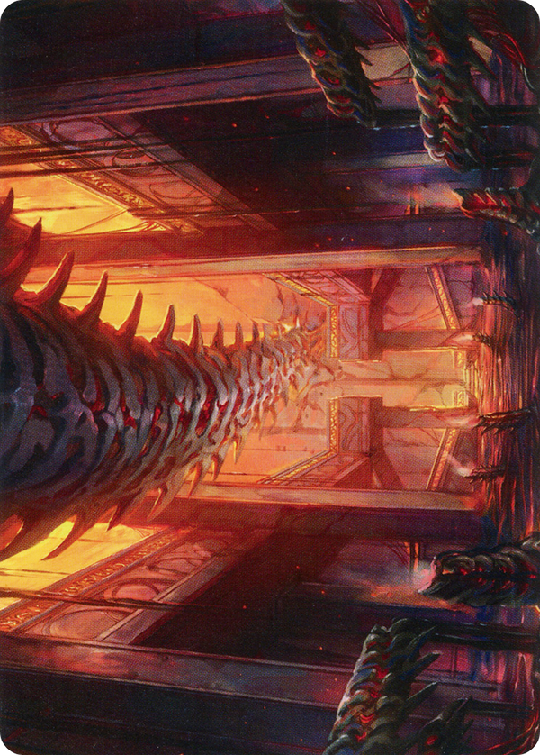 Bloodfell Caves Art Card [March of the Machine Art Series] - Magic: The Gathering