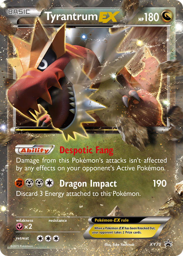 Tyrantrum EX (XY70) [XY: Black Star Promos] - Pokémon