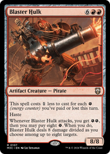 Blaster Hulk [Modern Horizons 3 Commander] - Magic: The Gathering