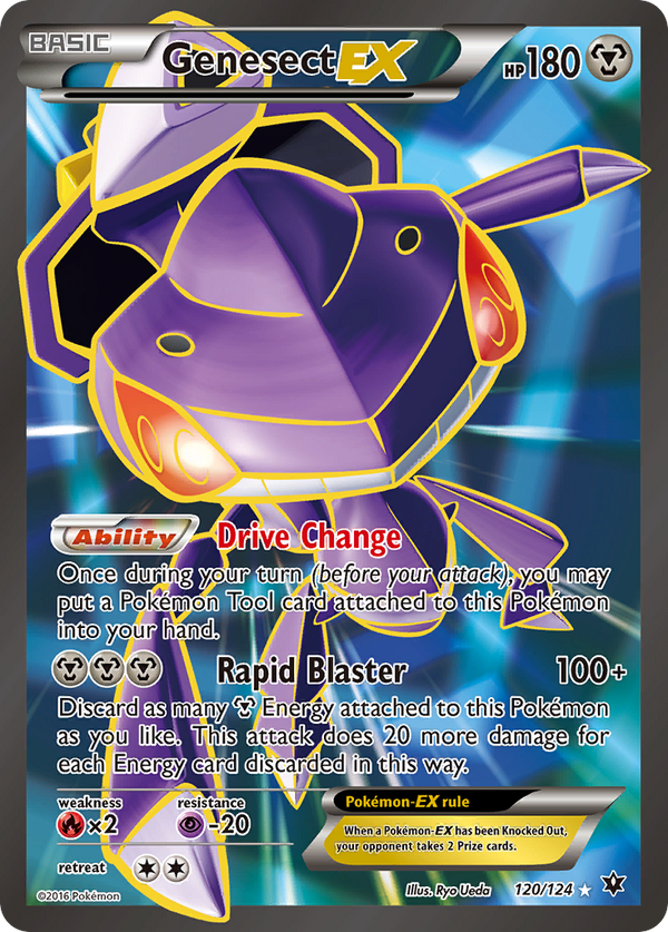 Genesect EX (120/124) [XY: Fates Collide] - Pokémon