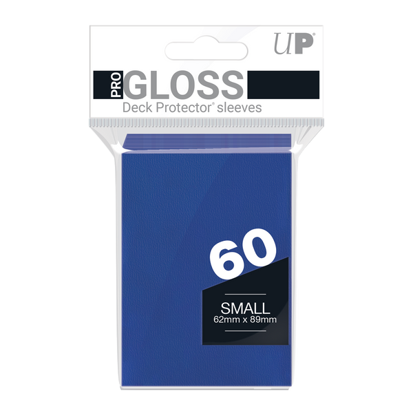 Ultra PRO: Small 60ct Sleeves - PRO-Gloss (Blue) - Ultra PRO