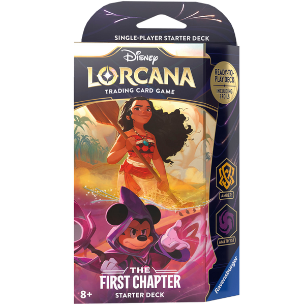 The First Chapter - Starter Deck (Amber & Amethyst) - Disney