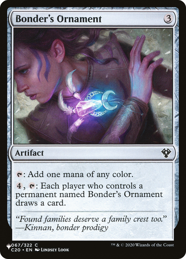 Bonder's Ornament [The List] - Magic: The Gathering