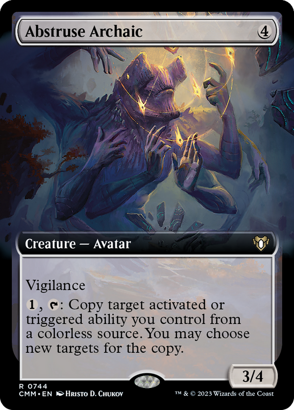 Abstruse Archaic (Extended Art) [Commander Masters] - Magic: The Gathering