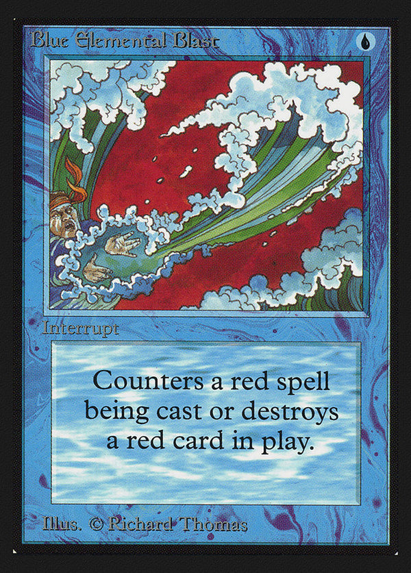 Blue Elemental Blast [Collectors' Edition] - Magic: The Gathering