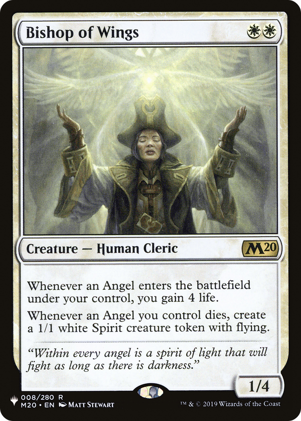 Bishop of Wings [Secret Lair: Angels] - Magic: The Gathering