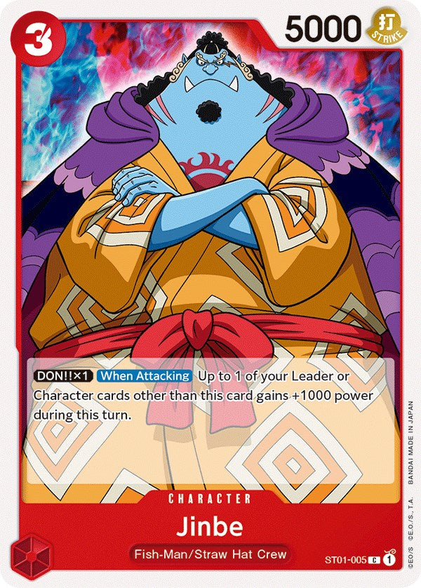 Jinbe [Starter Deck: Straw Hat Crew] - Bandai
