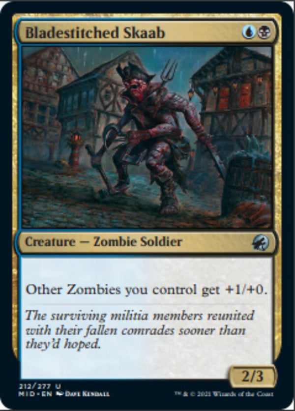 Bladestitched Skaab [Innistrad: Midnight Hunt] - Magic: The Gathering