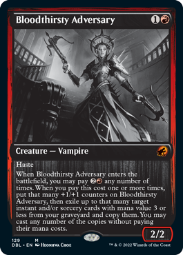 Bloodthirsty Adversary [Innistrad: Double Feature] - Magic: The Gathering
