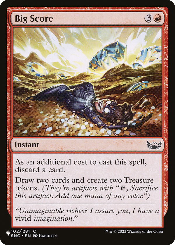 Big Score [The List] - Magic: The Gathering